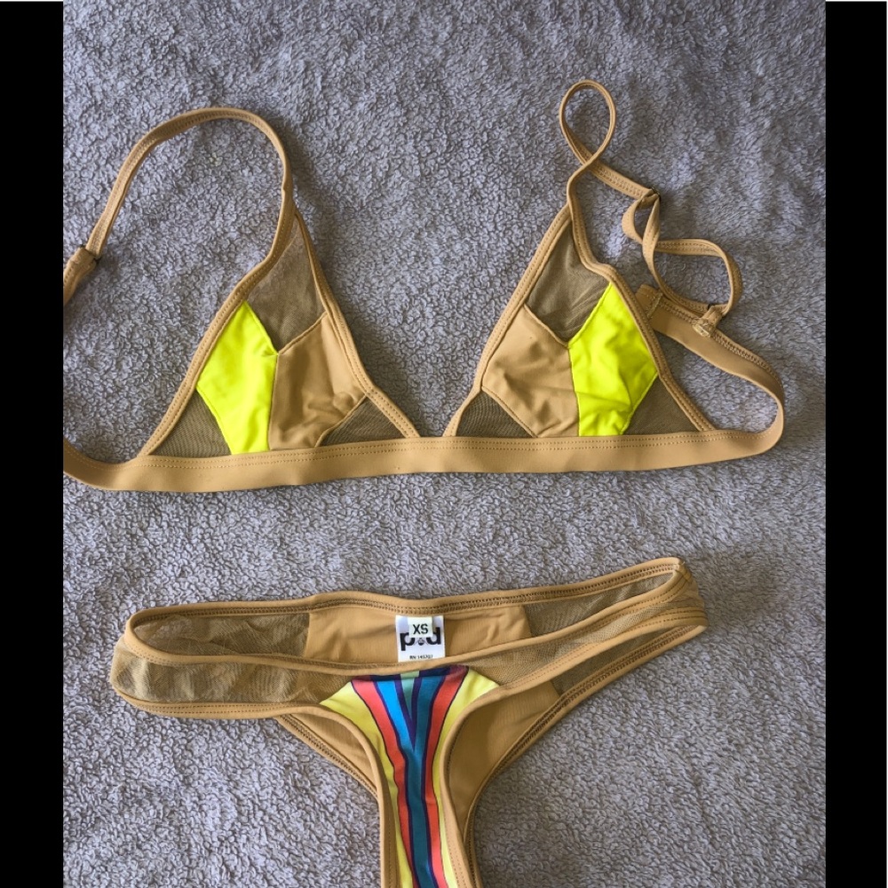 Pacific and driftwood bikini